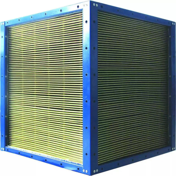 【空空板式熱交換器節(jié)能回收原理圖 鋁芯體顯熱換熱器】價格_廠家 -