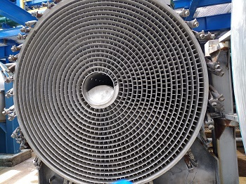 螺旋板換熱器焊縫在線快速修復新技術(shù)_索雷